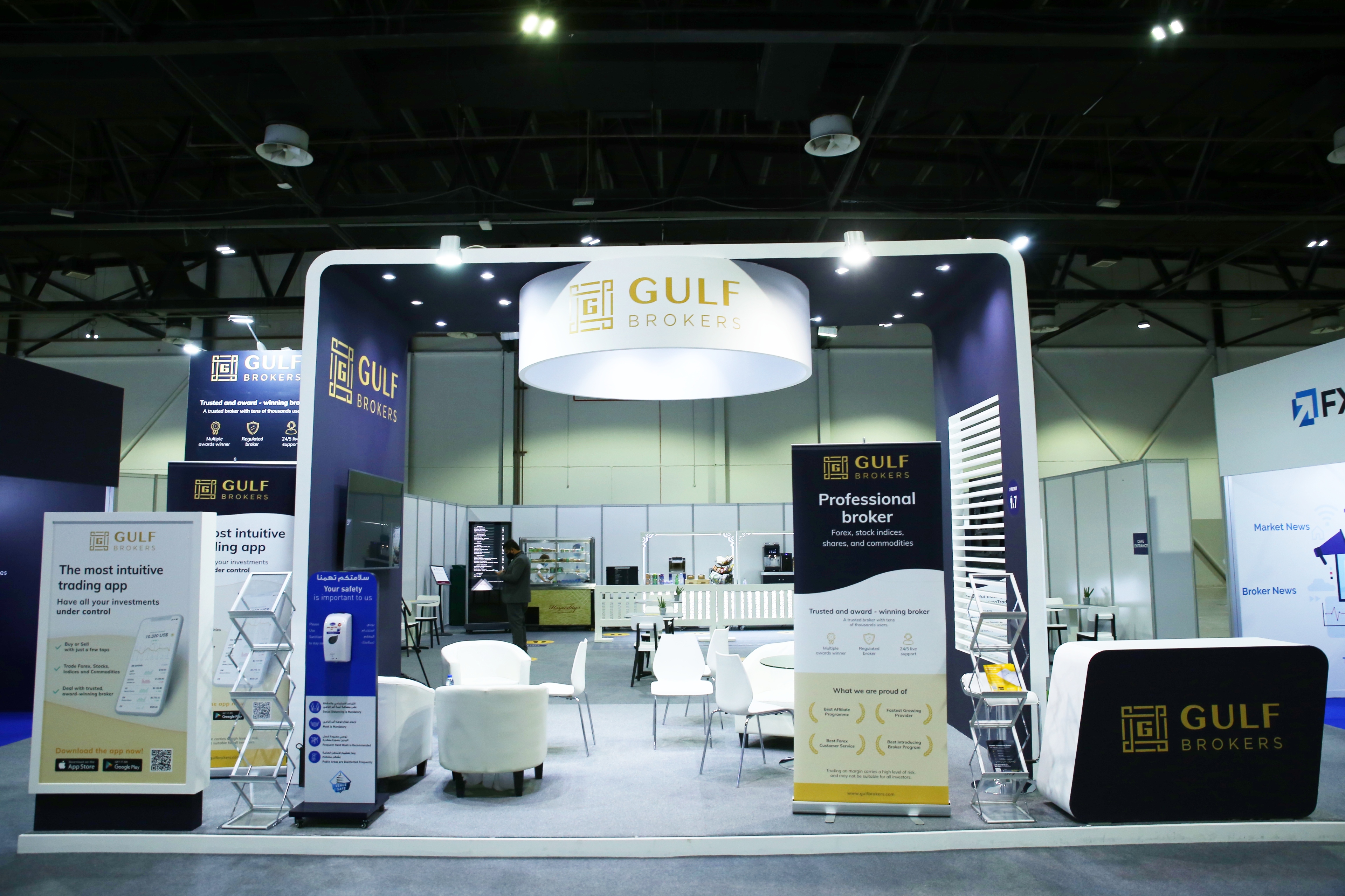 Gulf Brokers Winning Best FX Broker Asia at Forex Expo in Dubai 2020